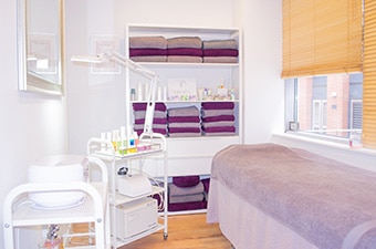 Stunning beauty treatment rooms